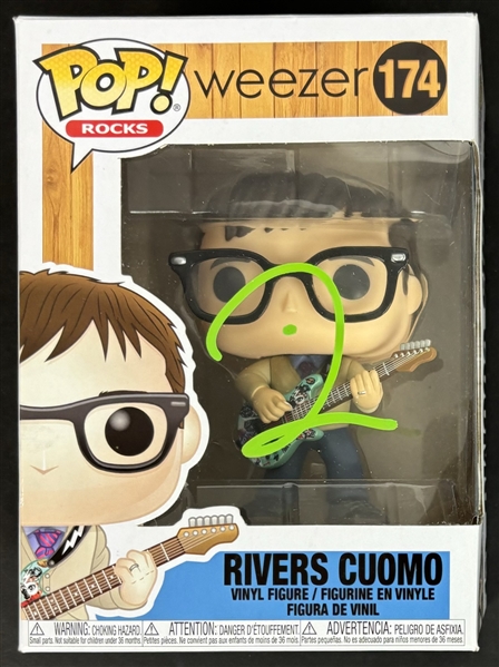 Weezer: Rivers Cuomo Signed Funko Pop #174 (JSA)