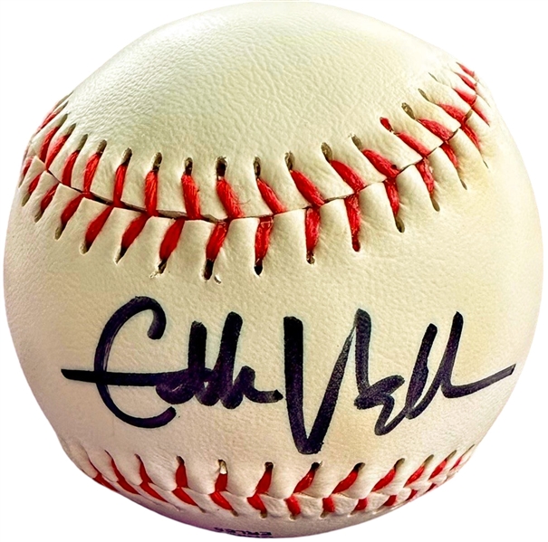 Pearl Jam: Eddie Vedder Signed OML Baseball (Third Party Guaranteed)