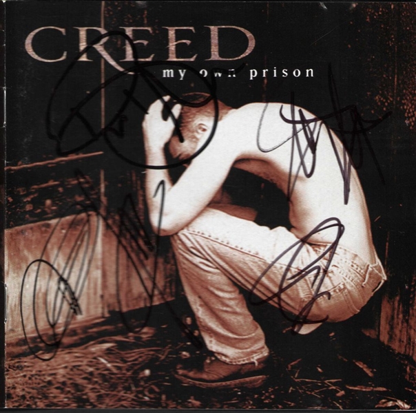 CREED: Group Signed "My Own Prison" CD (5/Sigs) (JSA)