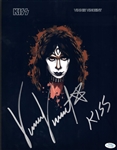 KISS: Vinnie Vincent Signed Photo w/ Signing Video! (ACOA) 