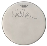 Pink Floyd: Nick Mason Signed 14" REMO Drumhead (Beckett/BAS)