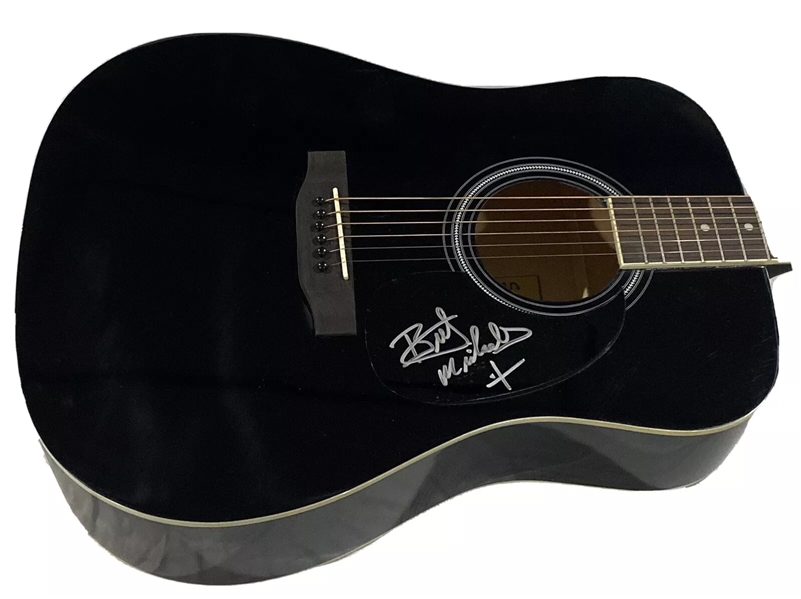 Bret Michaels Signed Acoustic Guitar (Beckett/BAS)