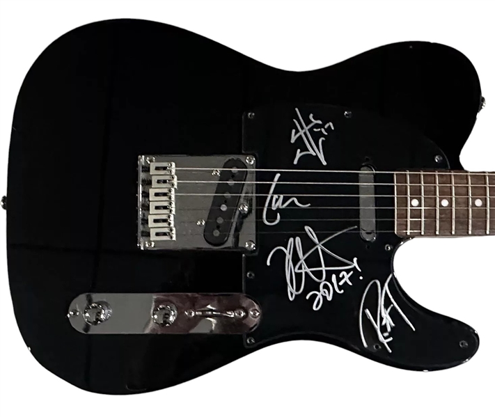 Metallica: Group Signed Electric Guitar (Epperson/REAL LOA)