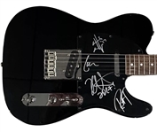 Metallica: Group Signed Electric Guitar (Epperson/REAL LOA)