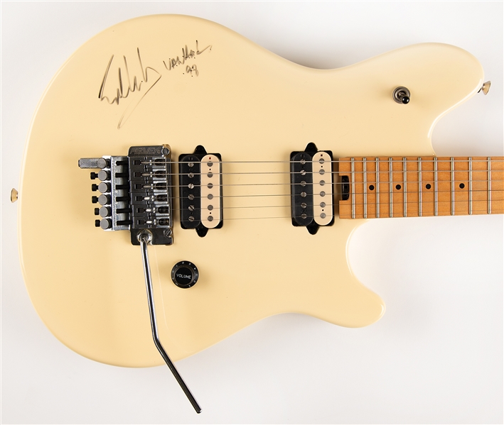 Eddie Van Halen Signed Personal Model 1998 Peavey Wolfgang Eddie Van Halen Signature Model USA Guitar w/ "Van Halen 98" Inscription! (PSA/DNA)