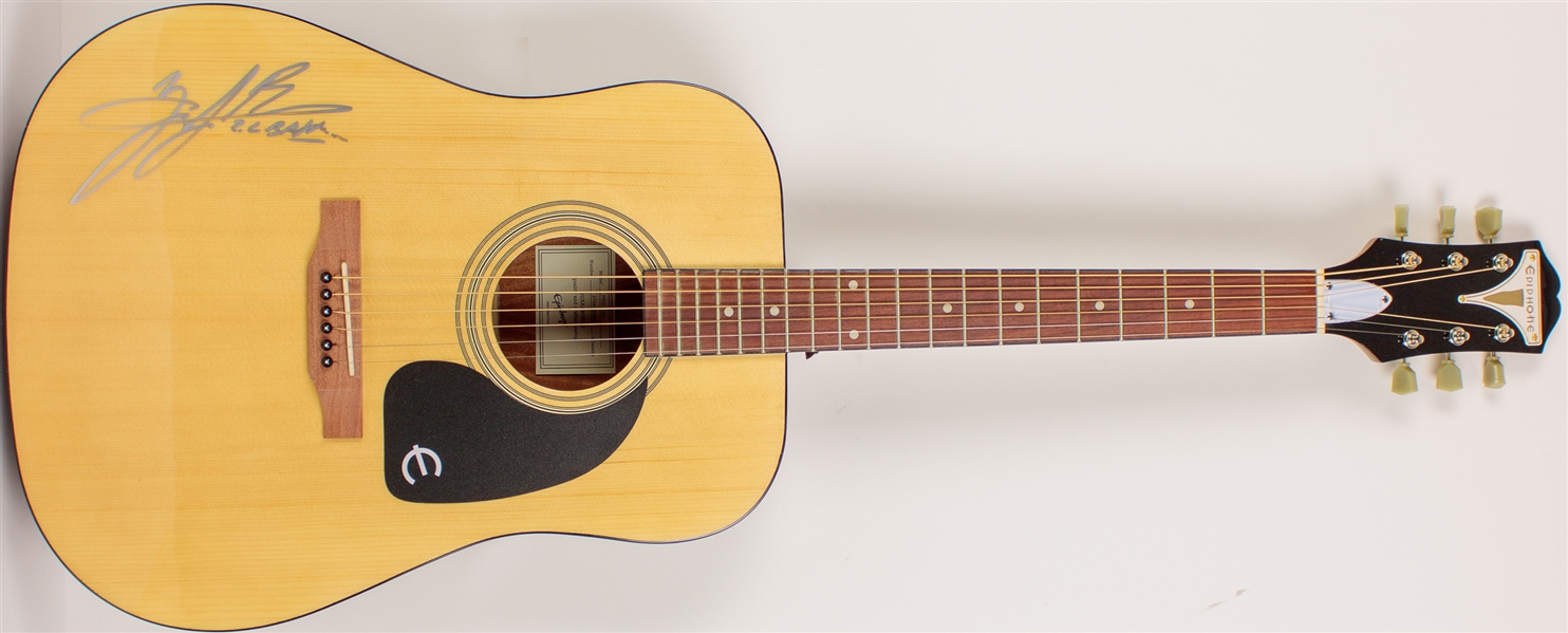 Zack Bryan Signed Acoustic Guitar (Beckett/BAS)