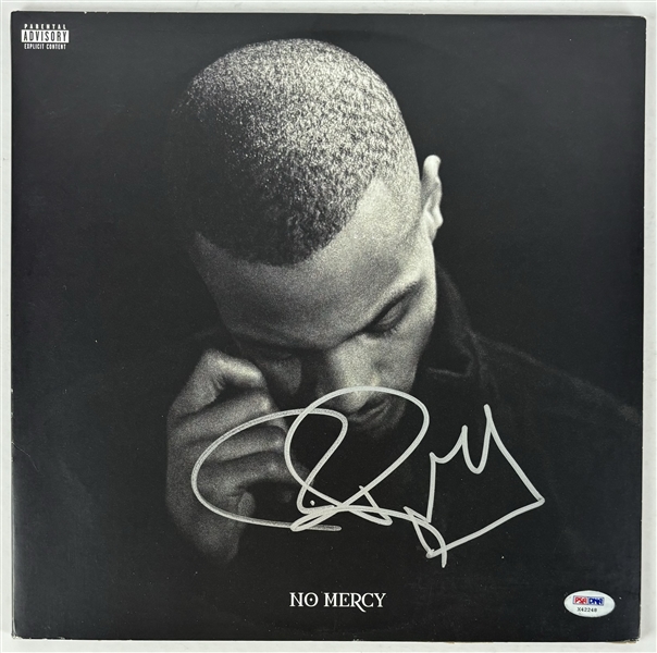 T.I. Signed "No Mercy" Album Cover (PSA/DNA)