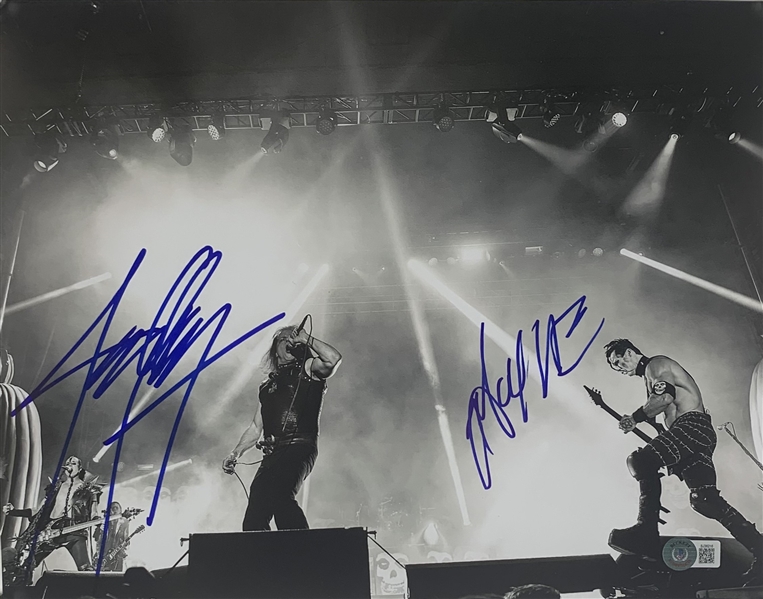 Misfits: Doyle Wolfgang Von Fra & Jerry Only Signed 11" x 14" Photo (Beckett/BAS)