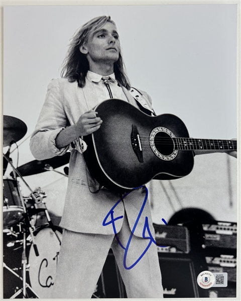 Cheap Trick: Robin Zander Signed 8" x 10" Photo (Beckett/BAS)