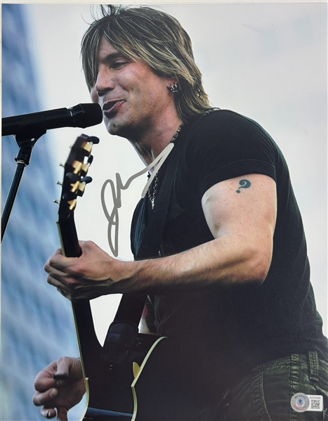 Goo Goo Dolls: John Rzeznik Signed 11" x 14" Photo (Beckett/BAS)