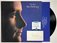 Phil Collins Signed Cut and "Hello, I Must Be Going" Record Album (Beckett/BAS)