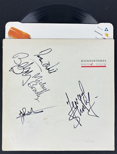 Undertones: Group Signed "Positive Touch" Album Cover w/ Vinyl (Beckett/BAS LOA)