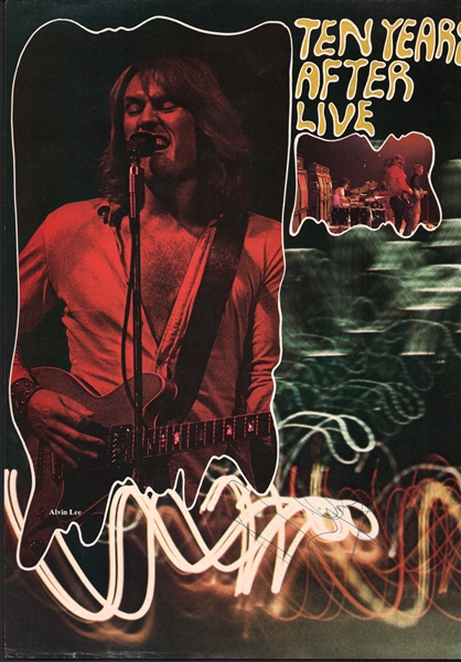 Ten Years After: Alvin Lee Signed 7.75" x 11" Magazine Photo (Beckett/BAS)