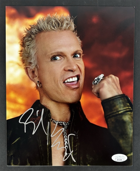 Billy Idol Signed 8" x 10" Color Photo (JSA)