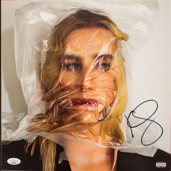 Kesha Signed "Gag Order" Album Cover (JSA)