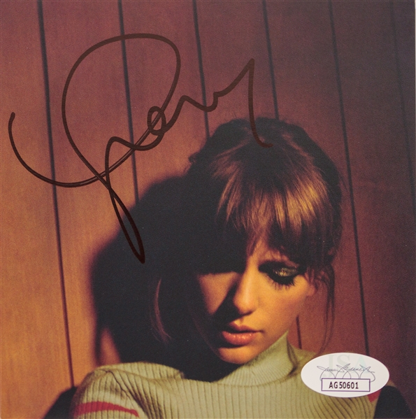 Taylor Swift Signed "Midnights" CD Insert (JSA)