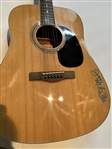 Joni Mitchell Signed Acoustic Guitar w/ On-The-Body Autograph! (JSA LOA)