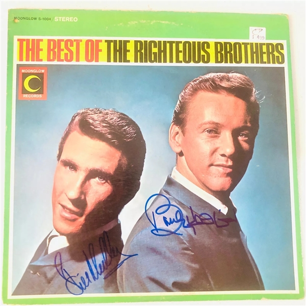 Righteous Brothers Dual Signed Album (Beckett/BAS) (John Brennan Collection) 