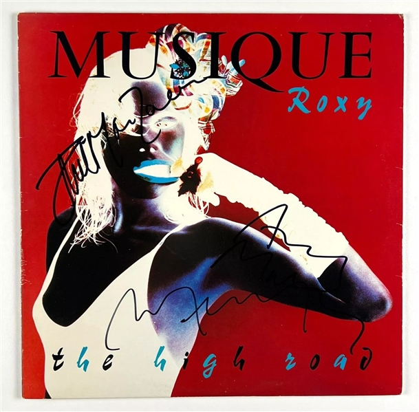 Roxy Music Group Signed Album (3 Sigs) (JSA) (John Brennan Collection)  