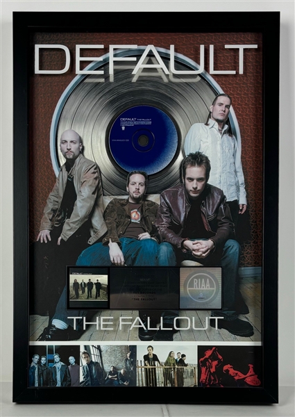 Default: "The Fallout" RIAA Platinum Award