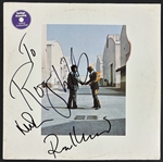 Pink Floyd Multi-Signed "Wish You Were Here" Album Cover (Beckett/BAS LOA)