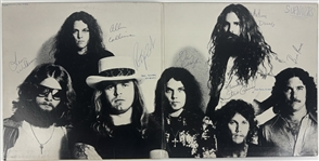 Lynyrd Skynyrd Fully Group Signed "Street Survivors" Album Cover (Beckett/BAS LOA)