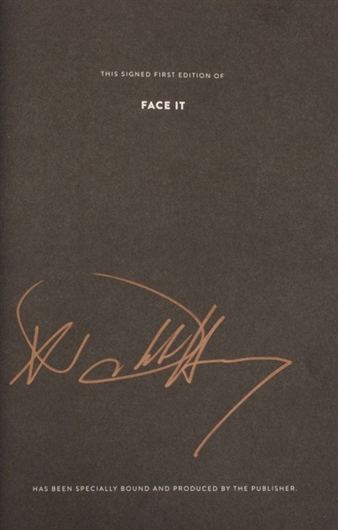 Blondie: Debbie Harry Signed "Face It" Hardcover Book (Beckett/BAS)