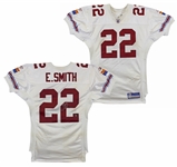 Emmitt Smith Game Worn, Photomatched & Signed Arizona Cardinals Jersey :: Worn 9/14/03 vs. Seattle Seahawks (Beckett/BAS & Emmitt Smith/Prova LOAs)