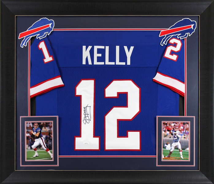 Buffalo Bills: Jim Kelly Signed and Custom Framed Jersey (Beckett/BAS)