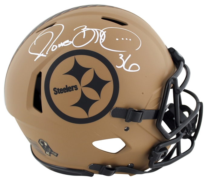 Jerome Bettis Signed STS II Full Size Speed Proline Steelers Helmet (Beckett/BAS Witnessed)