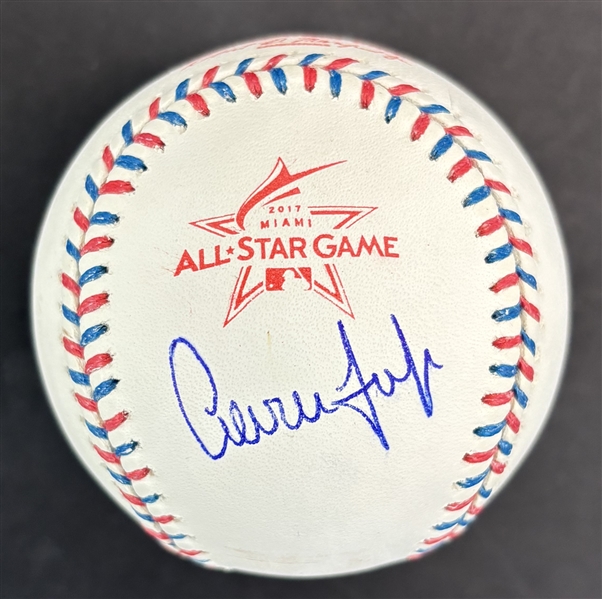 Aaron Judge Signed 2017 All-Star Game Baseball (First All-Star Game!)(PSA/DNA)