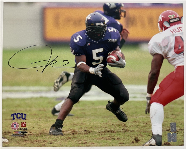 LaDainian Tomlinson Signed 16" x 20" Photograph (Tomlinson Sticker)