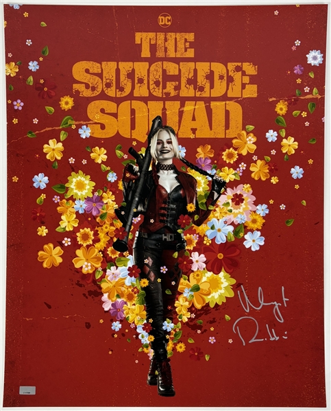 Suicide Squad: Margot Robbie Signed 16" x 20" Photo (Celebrity Authentics) 