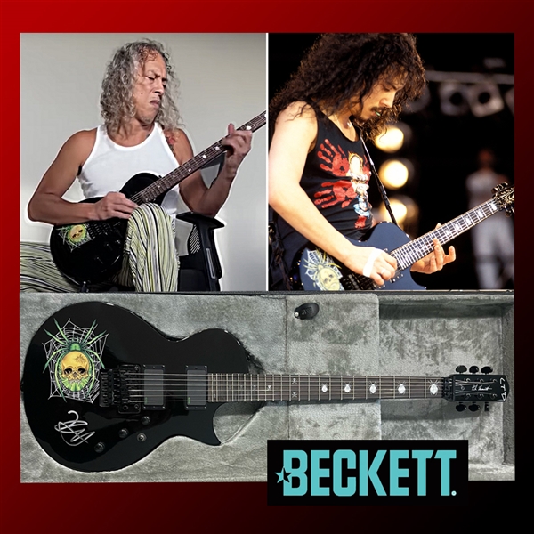 Metallica: Kirk Hammett Signed ESP LTD KH-3 Spider 30th Anniversary Guitar (Beckett/BAS LOA)