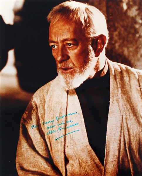 Star Wars: Sir Alec Guinness Signed 8" x 10" Color Photo from "A New Hope" (Beckett/BAS LOA)