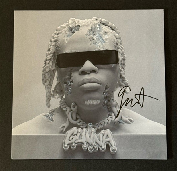 Gunna Signed "DS4EVER" Album Cover w/ Exact Photo Evidence! (Third Party Guaranteed) 