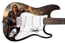 Sammy Hagar of Van Halen Signed Pickguard on a Custom Fender Guitar (Epperson/REAL LOA)