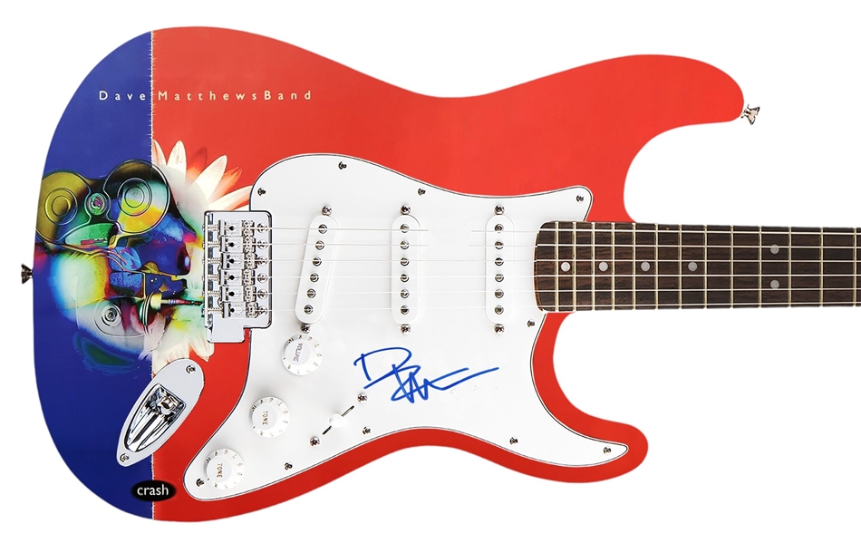 Dave Matthews Signed Pickguard Custom Fender Guitar (Epperson/REAL LOA)