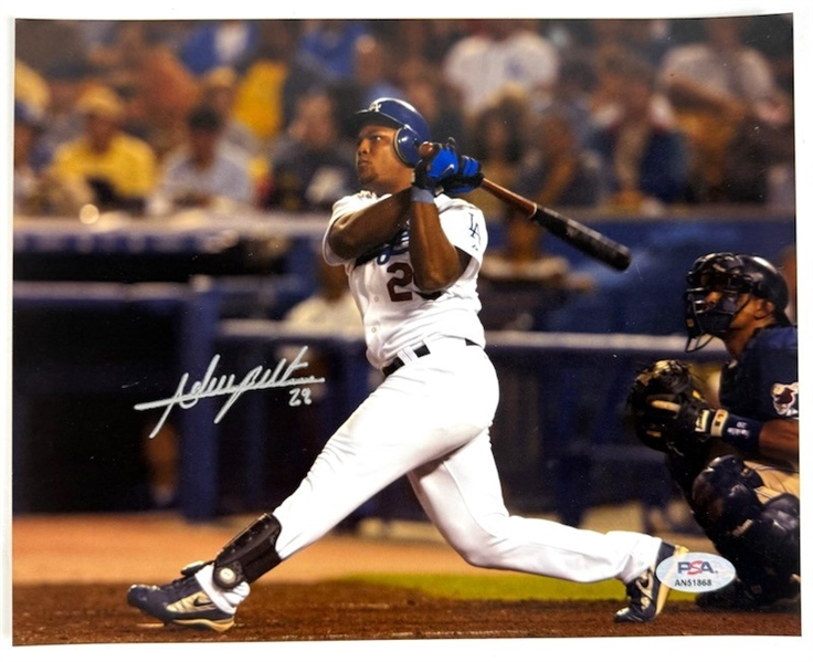 Adrian Beltre Signed 8" x 10" LA Dodgers Photo (PSA/DNA Sticker)