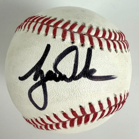 Tiger Woods Signed OML Practice Used Baseball (PSA/DNA)