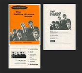 The Rolling Stones: Fully Group Signed 1964 Concert Program (JSA LOA)(Tracks LOA)(Letter of Provenance)