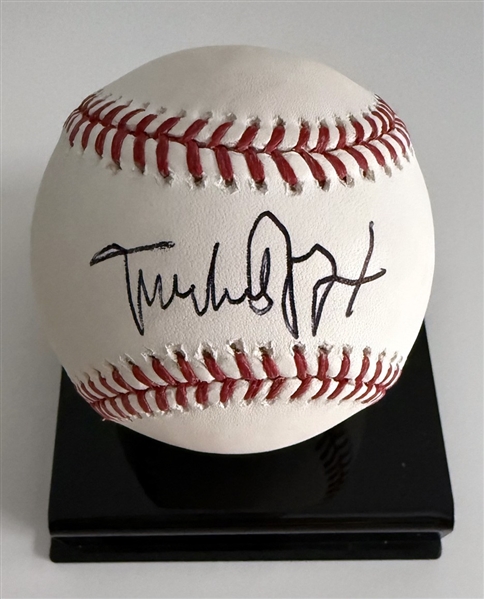 Michael J. Fox Signed Official ML Baseball (JSA)