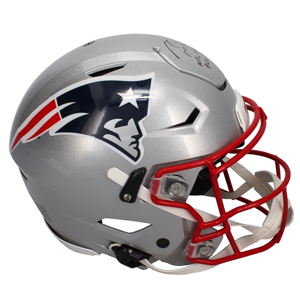 Tom Brady Signed & "NFL Draft Pick 199" Inscribed Ltd. Ed. Speed Flex Helmet (Fanatics)