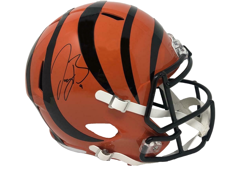 Joe Burrow Signed Cincinnati Bengals Full Size Speed Helmet (Fanatics)