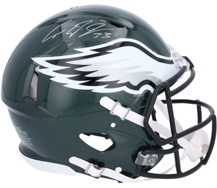 Cooper Dejean Signed Philadelphia Eagles Authentic Speed Helmet (Fanatics)