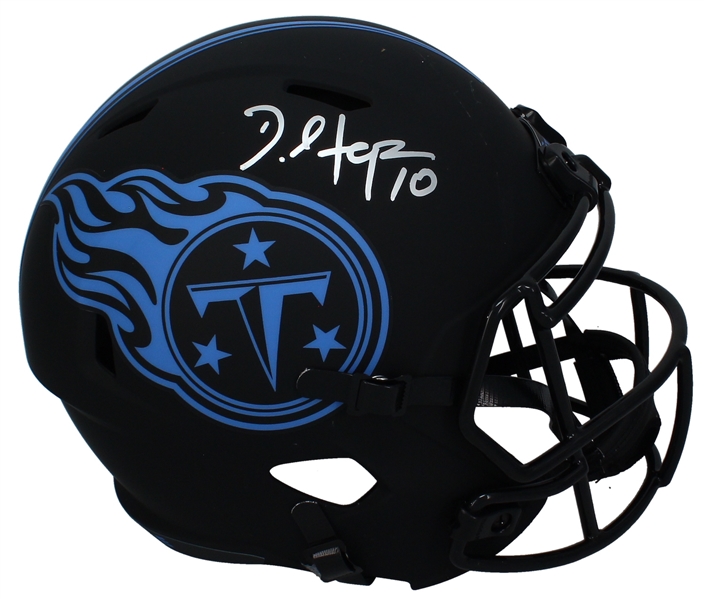 DeAndre Hopkins Signed Titans Eclipse Full Size Speed Helmet (Beckett/BAS)