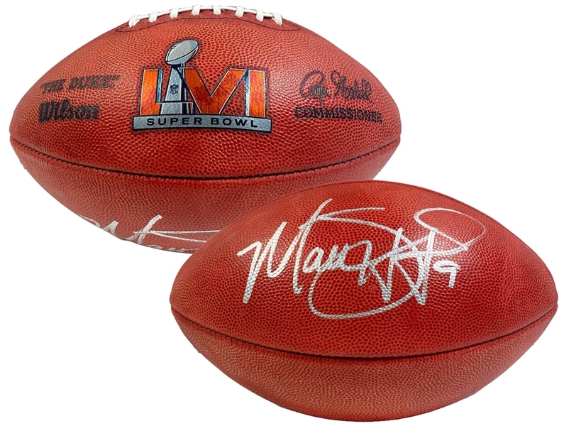 Matthew Stafford Signed Rams Super Bowl LVI Official Football (Fanatics)