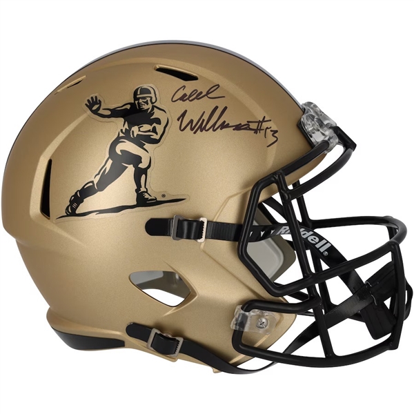 Caleb Williams Signed Heisman Logo Full Size Speed Helmet (Fanatics)