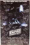 Star Wars: Incredible Cast Signed "The Empire Strikes Back" Poster w/ 31 Sigs, Inc. Fisher, Hamill, Mayhew, & More! (Beckett/BAS LOA)