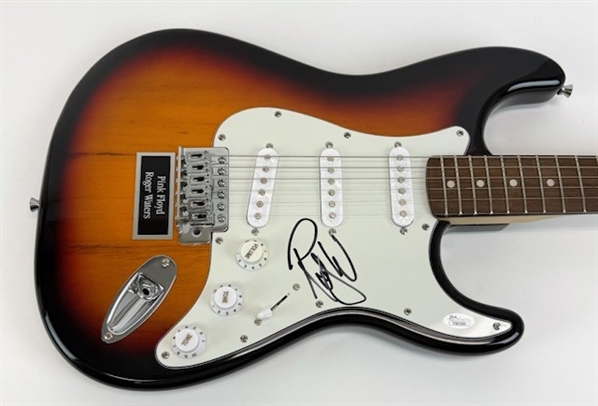 PINK FLOYD: Roger Waters Signed Guitar (JSA)